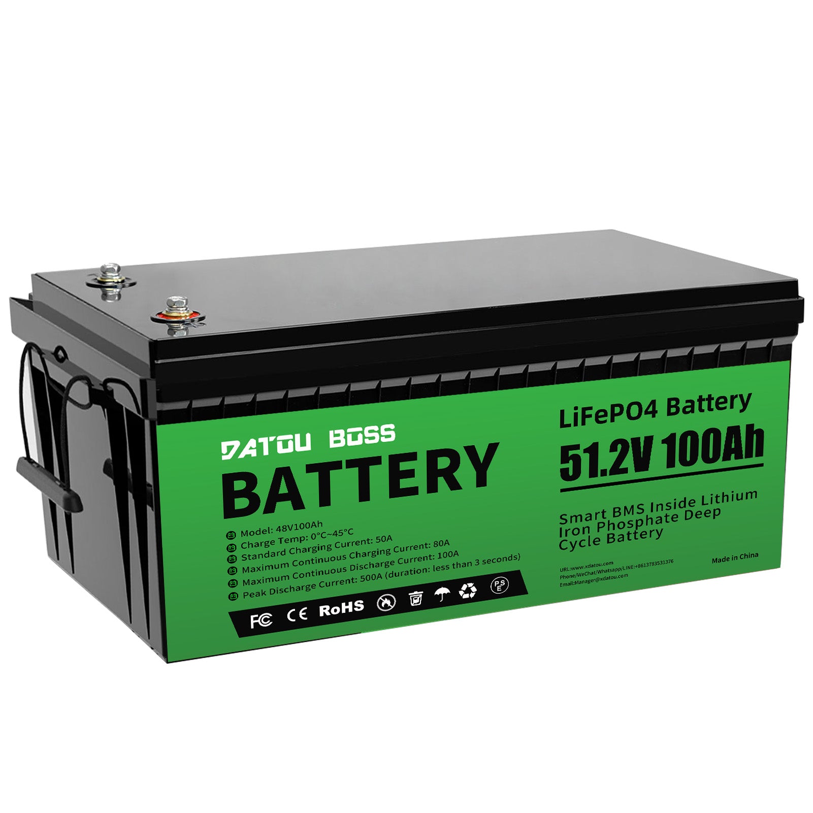 DATOUBOSS Rechargeable Lifepo4 Batteries Voltage Converters Inverter